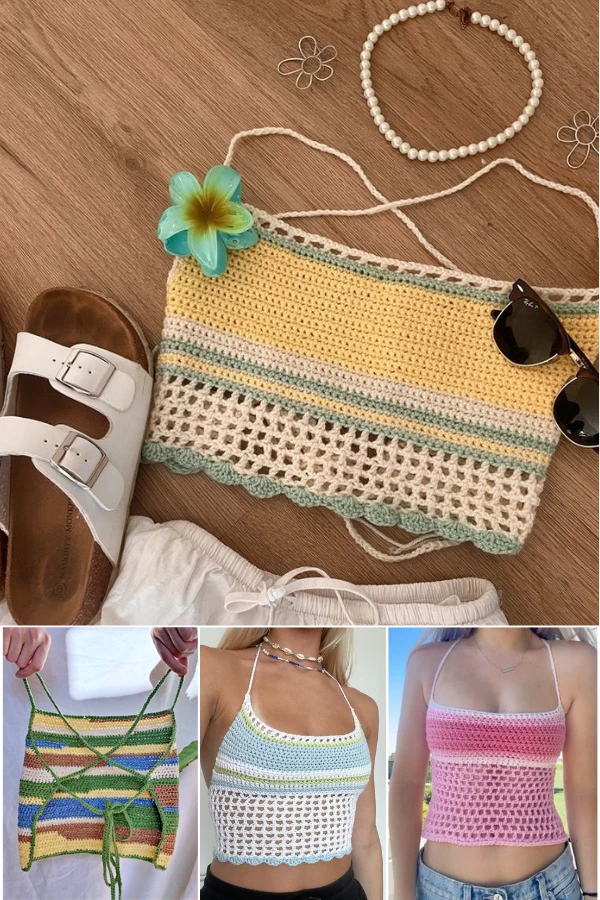 🧶Blusinhas de Crochê é Top! 53 Modelos para Curtir o Verão, da Praia às Festas | Parte 1