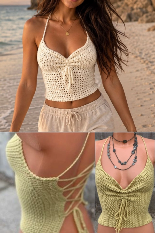 🧶Blusinhas de Crochê é Top! 53 Modelos para Curtir o Verão, da Praia às Festas | Parte 1