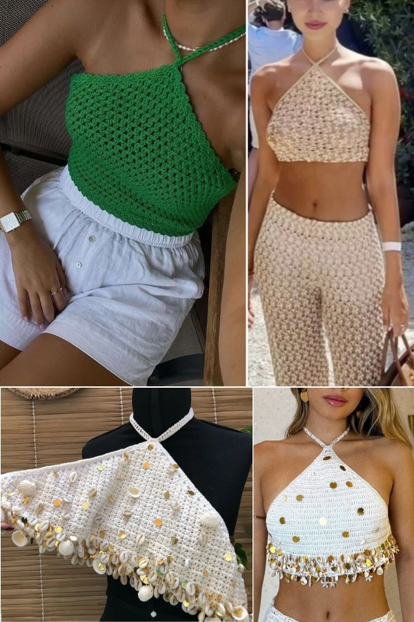 🧶Blusinhas de Crochê é Top! 53 Modelos para Curtir o Verão, da Praia às Festas | Parte 1