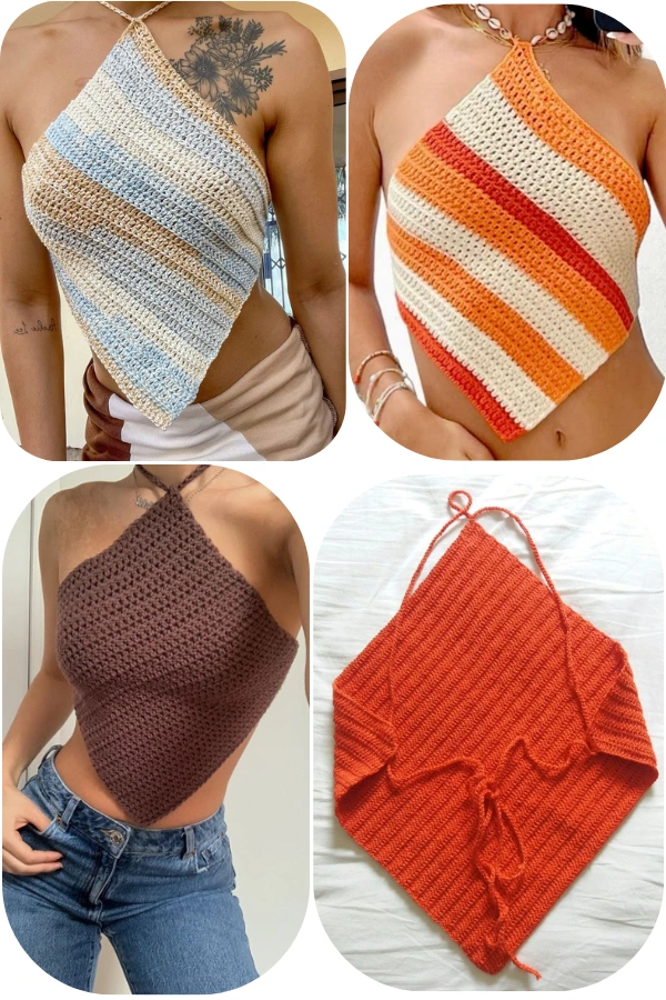 55 Modelos de Tops de Crochê: Como Cores, Fios e Pontos Mudam Tudo | Parte 2