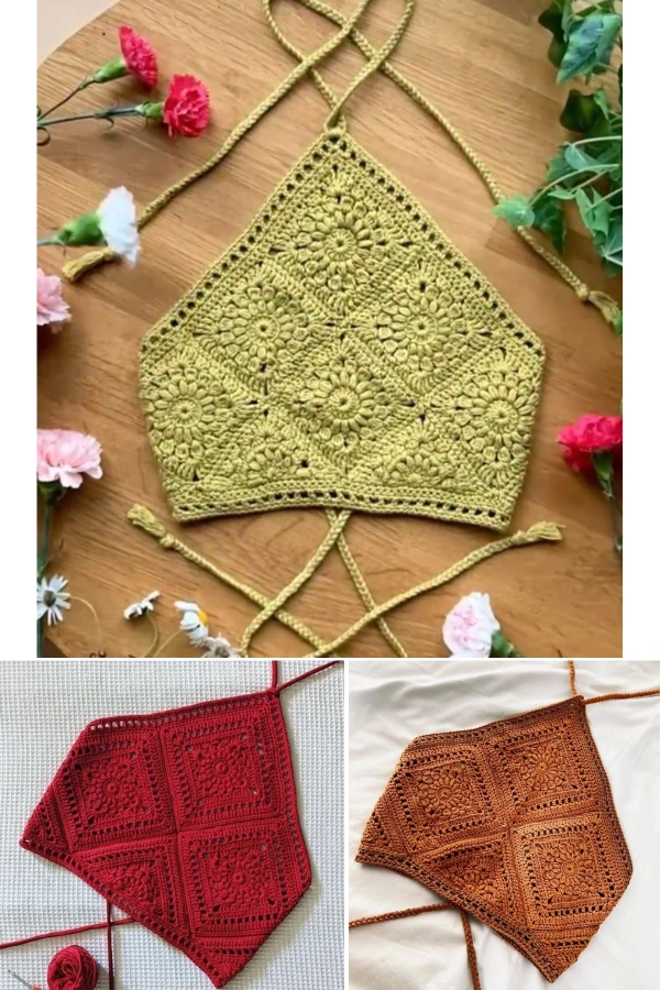 55 Modelos de Tops de Crochê: Como Cores, Fios e Pontos Mudam Tudo | Parte 2