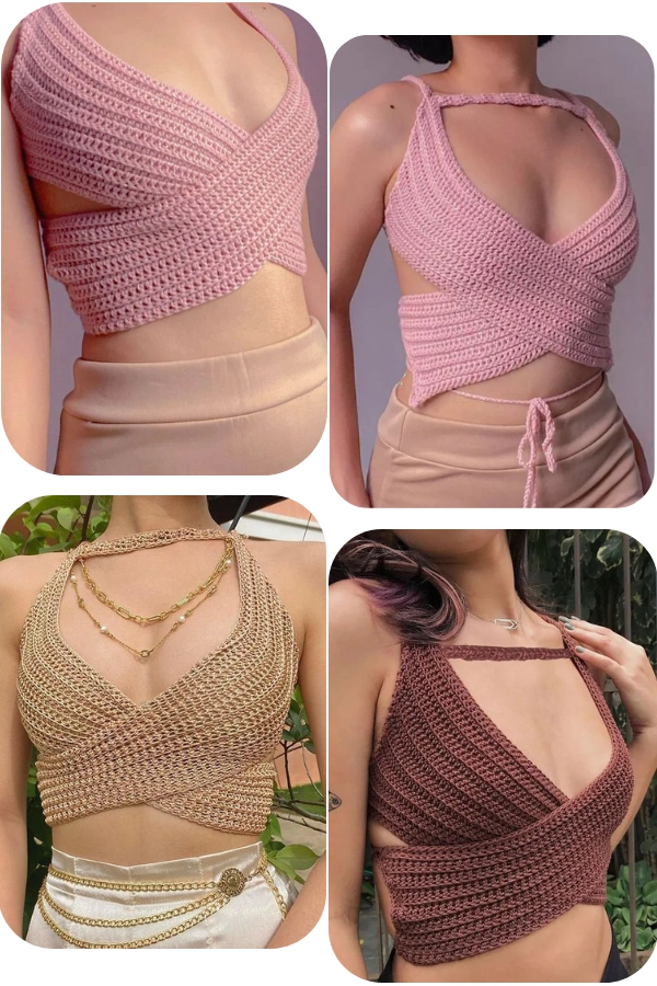 55 Modelos de Tops de Crochê: Como Cores, Fios e Pontos Mudam Tudo | Parte 2