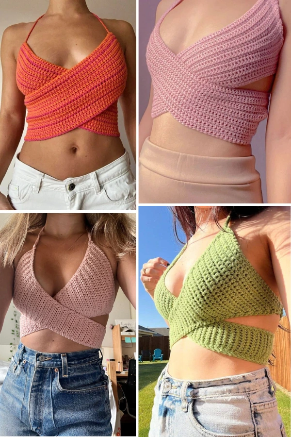 55 Modelos de Tops de Crochê: Como Cores, Fios e Pontos Mudam Tudo | Parte 2