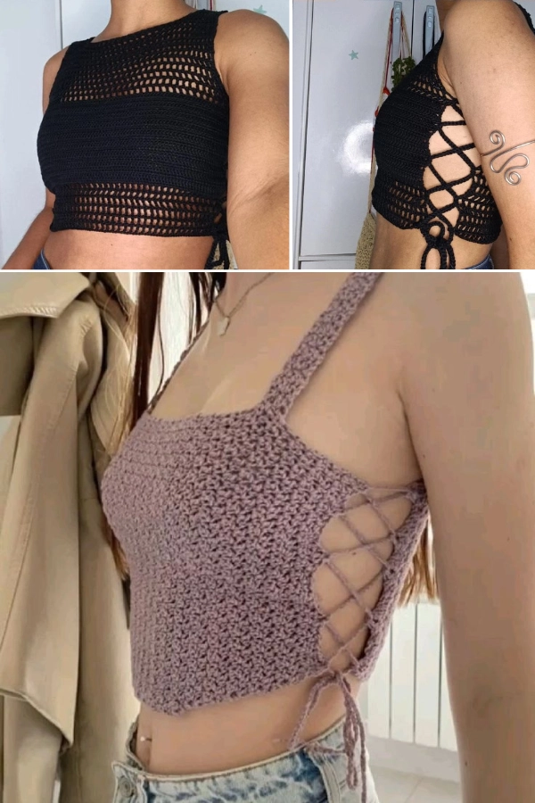 55 Modelos de Tops de Crochê: Como Cores, Fios e Pontos Mudam Tudo | Parte 2