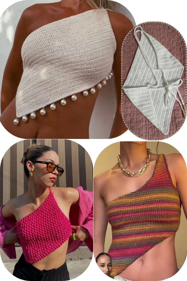 55 Modelos de Tops de Crochê: Como Cores, Fios e Pontos Mudam Tudo | Parte 2