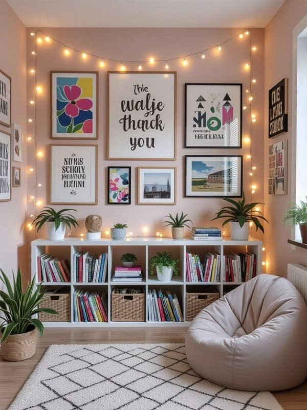 📚 Cantinho do Livro: 19 Ideias Baratas, Compactas e Estilosas para Criar Seu Espaço de Leitura