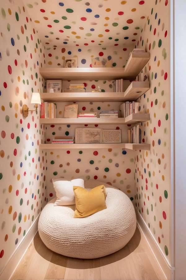 📚 Cantinho do Livro: 19 Ideias Baratas, Compactas e Estilosas para Criar Seu Espaço de Leitura