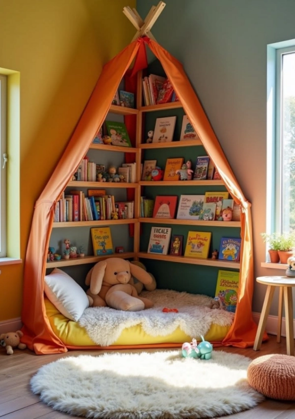 📚 Cantinho do Livro: 19 Ideias Baratas, Compactas e Estilosas para Criar Seu Espaço de Leitura