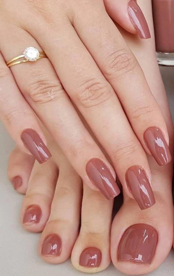 💅 Cores de Unhas para Mãos e Pés: 16 Combinações