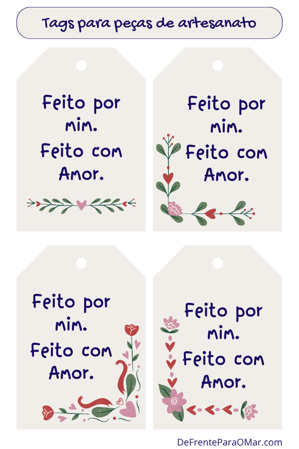 🏷️Tags para Artesanato: Etiquetas Criativas para Valorizar seu Trabalho