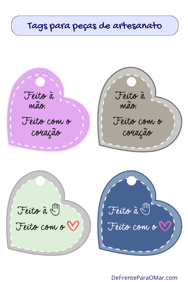 🏷️Tags para Artesanato: Etiquetas Criativas para Valorizar seu Trabalho