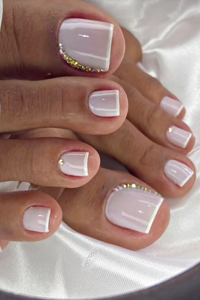 Unhas dos Pés para a Primavera
