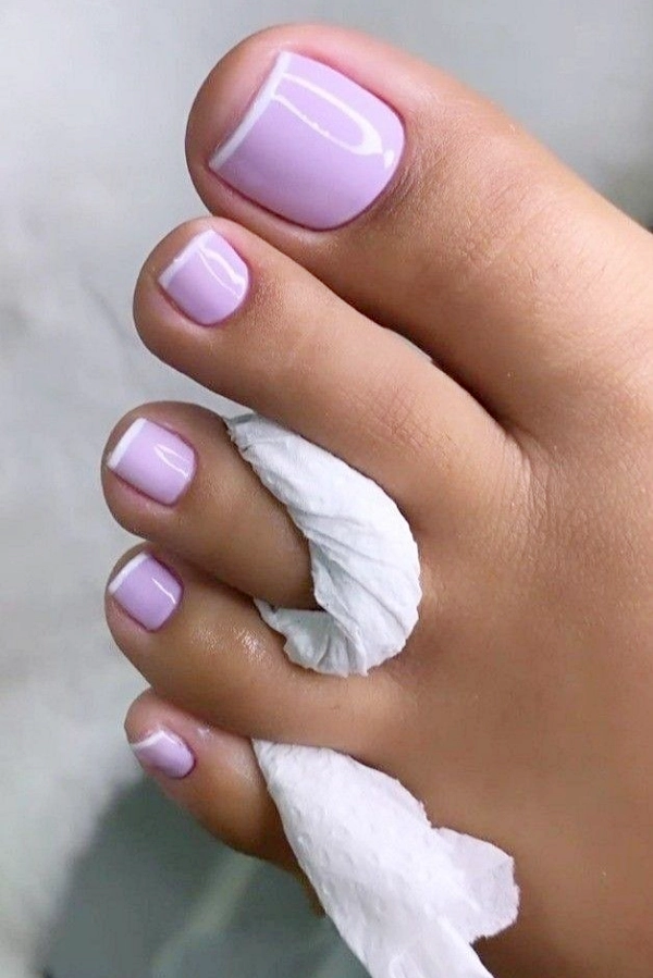 Unhas dos Pés para a Primavera