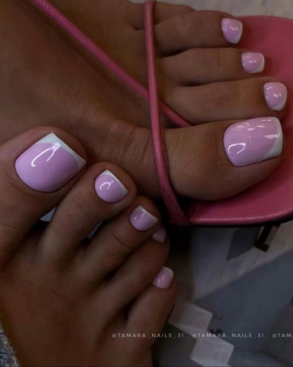 Unhas dos Pés para a Primavera