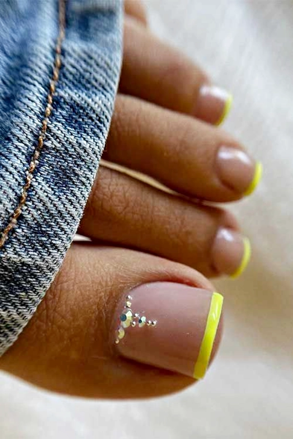 Unhas dos Pés para a Primavera