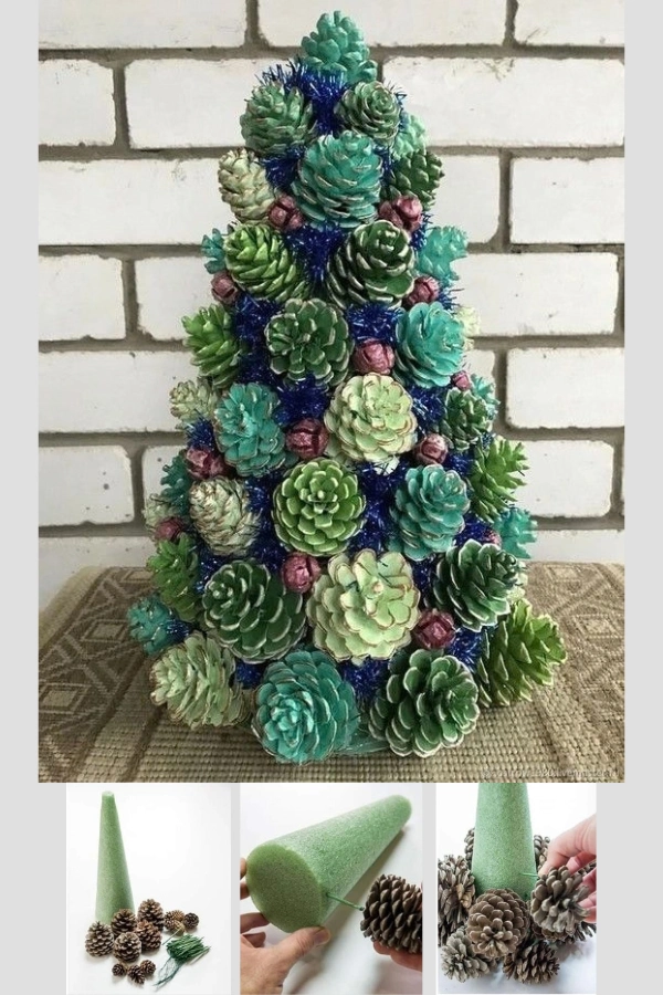 🎄 Preparando o Natal: 28 Enfeites de Natal com Pinhas para Fazer e Decorar
