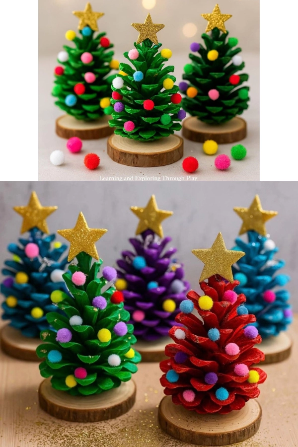🎄 Preparando o Natal: 28 Enfeites de Natal com Pinhas para Fazer e Decorar