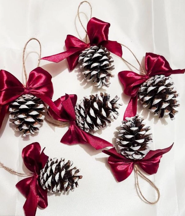 🎄 Preparando o Natal: 28 Enfeites de Natal com Pinhas para Fazer e Decorar