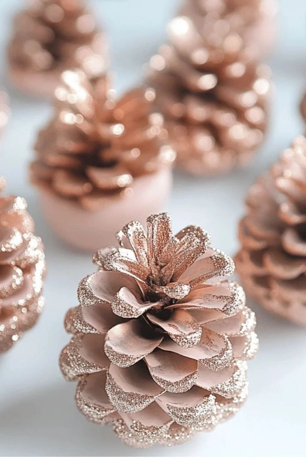 🎄 Preparando o Natal: 28 Enfeites de Natal com Pinhas para Fazer e Decorar