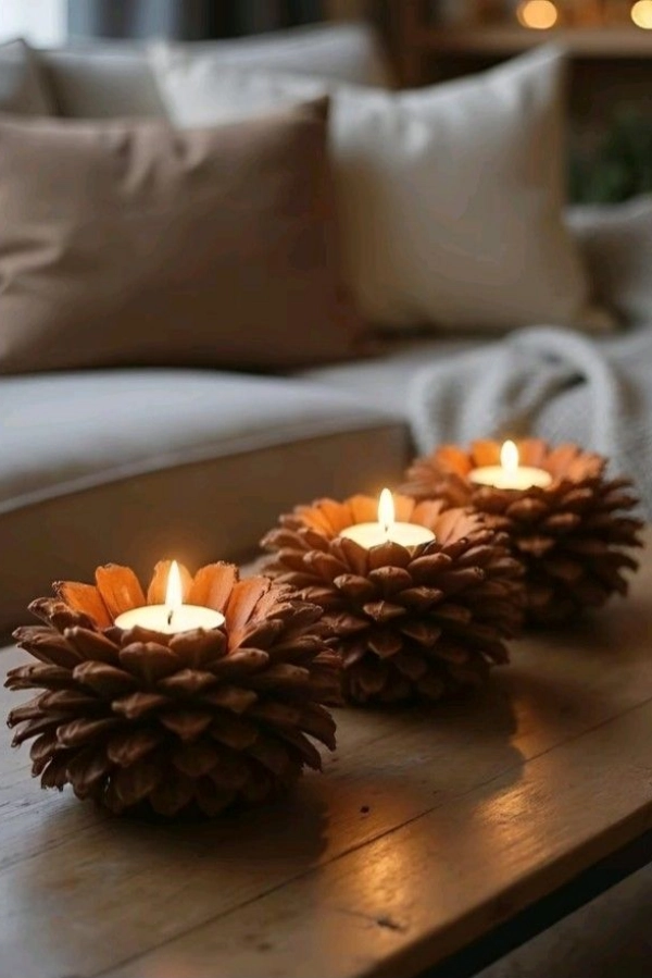 🎄 Preparando o Natal: 28 Enfeites de Natal com Pinhas para Fazer e Decorar