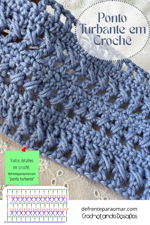 👜🧶 Ponto Turbante em Crochê: Um Ponto Diferente e Perfeito para Bolsas