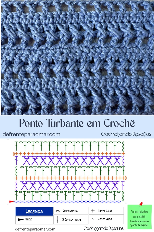 👜🧶 Ponto Turbante em Crochê: Um Ponto Diferente e Perfeito para Bolsas