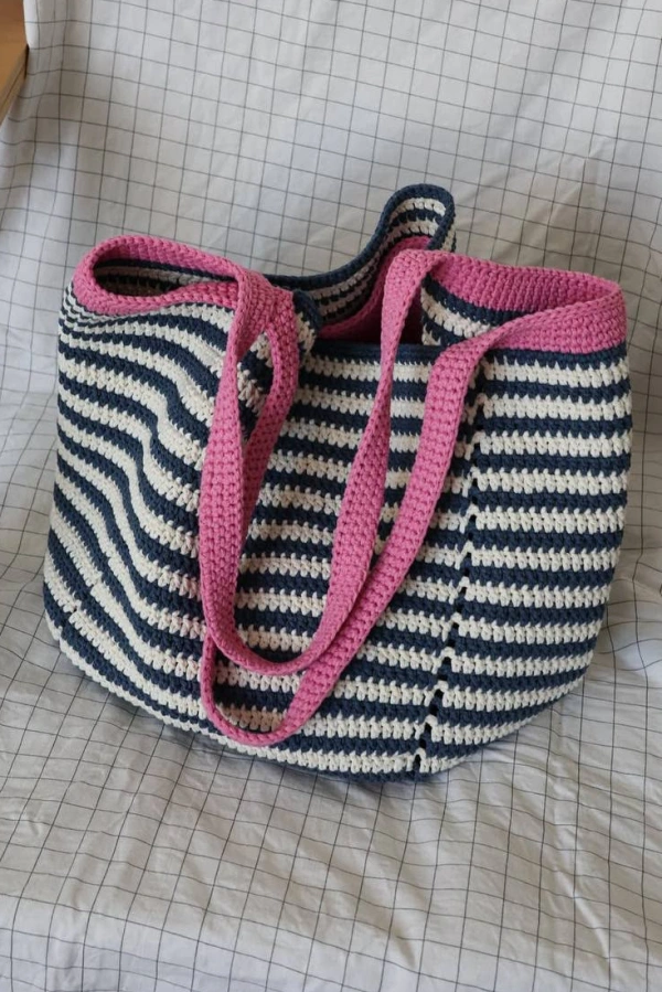 🧶👜 Bolsas de Crochê com Ponto Alto: Bags e Bolsas Grandes para se Inspirar | Parte 2