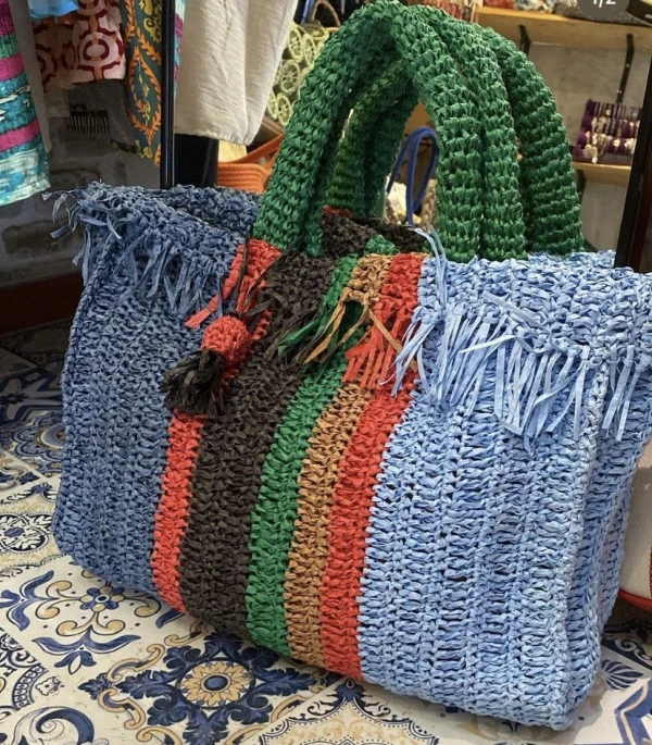 🧶👜 Bolsas de Crochê com Ponto Alto: Bags e Bolsas Grandes para se Inspirar | Parte 2