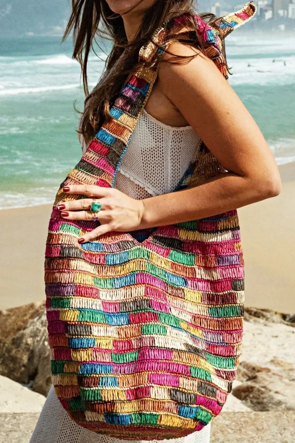 🧶🌈Bolsas de Crochê Coloridas: 16 Modelos Lindos, Modernos e Cheios de Cores