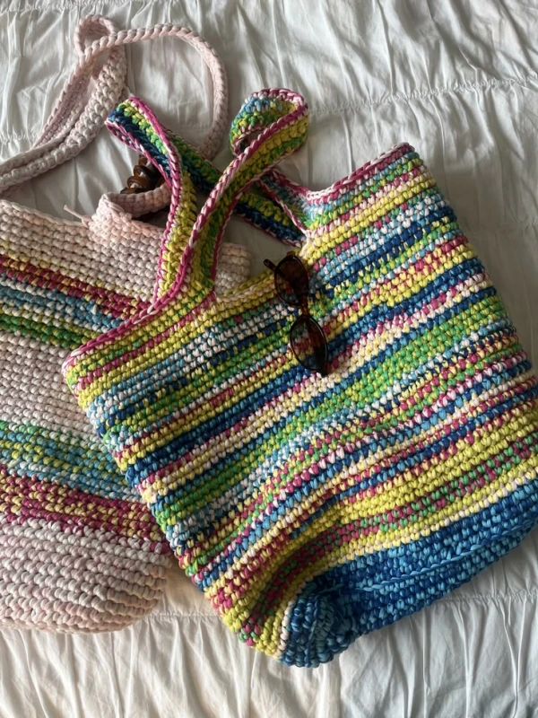 🧶🌈Bolsas de Crochê Coloridas: 16 Modelos Lindos, Modernos e Cheios de Cores