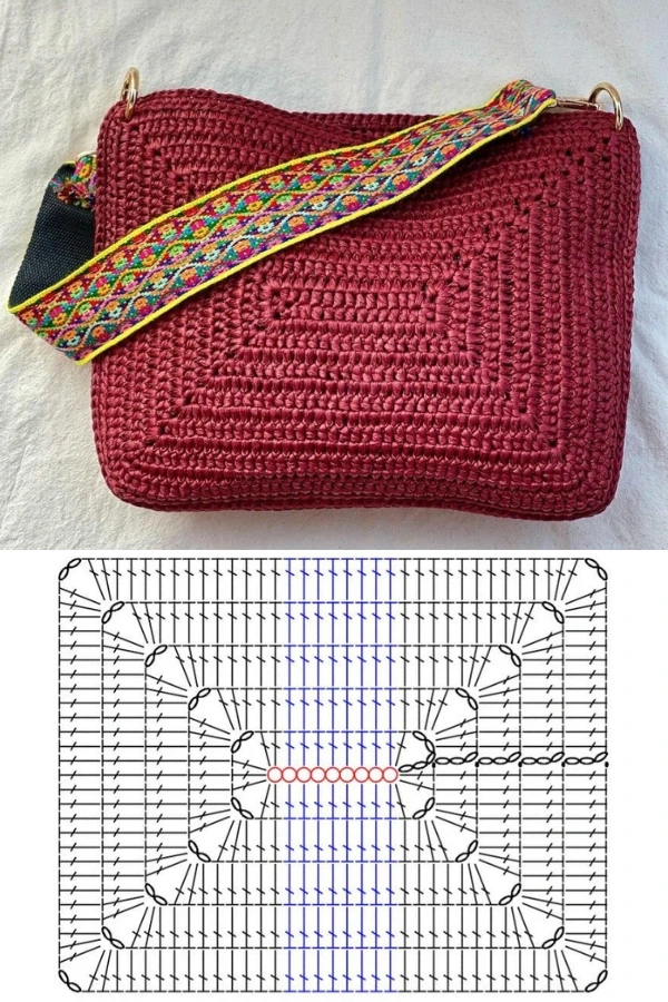 🧶👜 Bolsas de Crochê com Ponto Alto: Modelos Lindos em Diferentes Cores, Fios e Formatos | Parte 1
