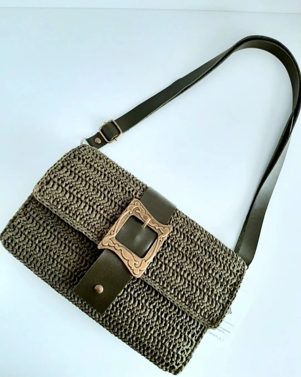 🧶👜 Bolsas de Crochê com Ponto Alto: Modelos Lindos em Diferentes Cores, Fios e Formatos | Parte 1