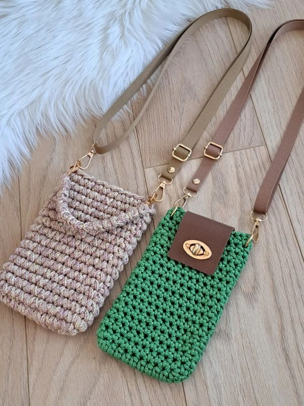 🧶👜 Bolsas de Crochê com Ponto Baixo: Modelos Lindos para se Inspirar | Parte 1