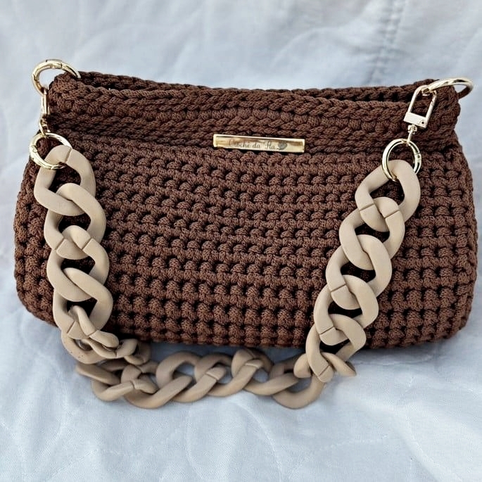 🧶👜 Bolsas de Crochê com Ponto Baixo: Modelos Lindos para se Inspirar | Parte 1