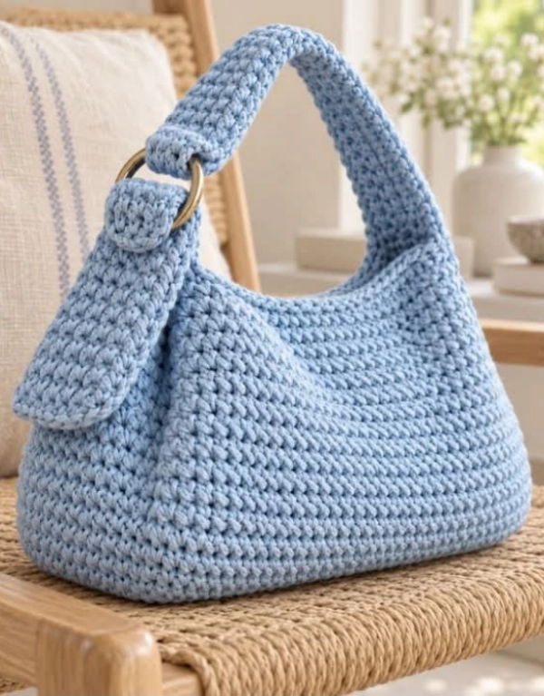 🧶👜 Bolsas de Crochê com Ponto Baixo: Modelos Lindos para se Inspirar | Parte 1