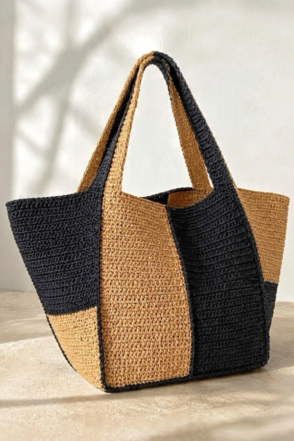🧶👜 Bolsas de Crochê com Ponto Baixo: Modelos Lindos para se Inspirar | Parte 1