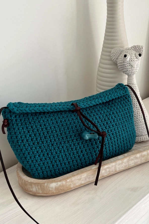 🧶👜 Bolsas de Crochê com Ponto Baixo: Modelos Lindos e Modernos | Parte 2