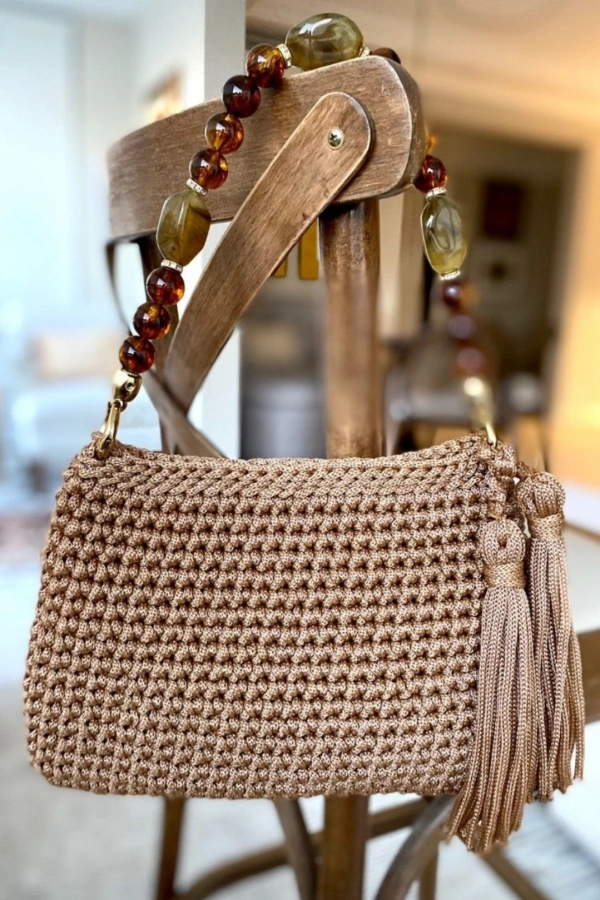 🧶👜 Bolsas de Crochê com Ponto Baixo: Modelos Lindos e Modernos | Parte 2