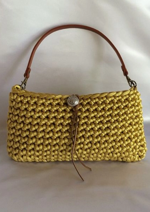 🧶👜 Bolsas de Crochê com Ponto Baixo: Modelos Lindos e Modernos | Parte 2