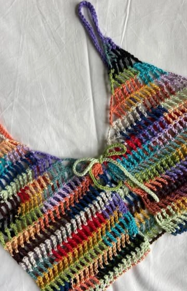 🌈🧶Tops Coloridos de Crochê: 20 Modelos Lindos para se Inspirar e Fazer o Seu!