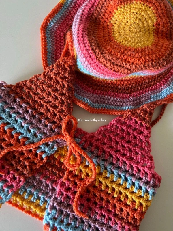 🌈🧶Tops Coloridos de Crochê: 20 Modelos Lindos para se Inspirar e Fazer o Seu!